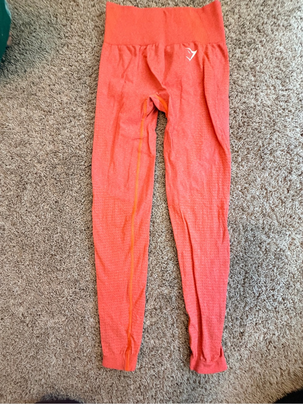Coral Gymshark leggings